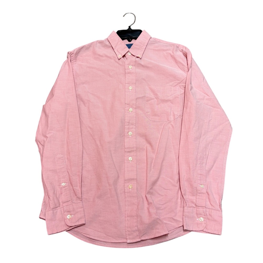 Biltmore‎ Mens Pink Oxford Button Down Shirt Long Sleeve Size M Classic Fit